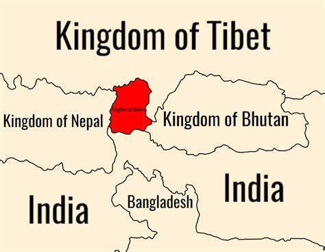 Kingdom of Sikkim .